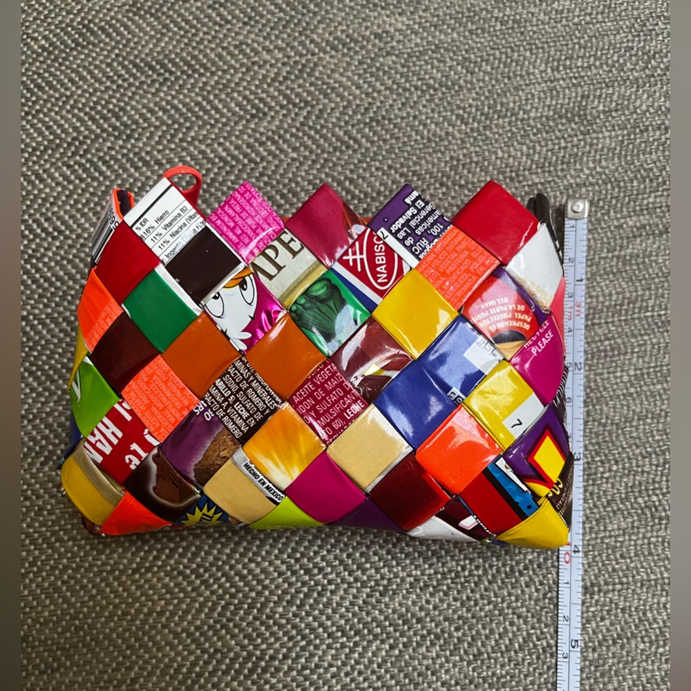 Retro Pop Art Candy Wrapper Wallet/Change Purse - image 1